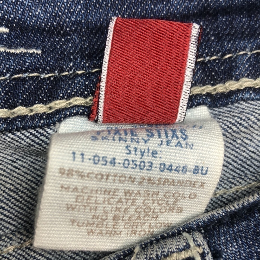COPY - LIKE NEW STETSON PIXIE STIX SKINNY JEANS 4/26x32 ⭐️ - Picture 7 of 15